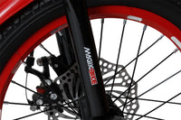 Bicicletta per Bambini 16" Freni a Disco Magik-Bike Racer Rosso