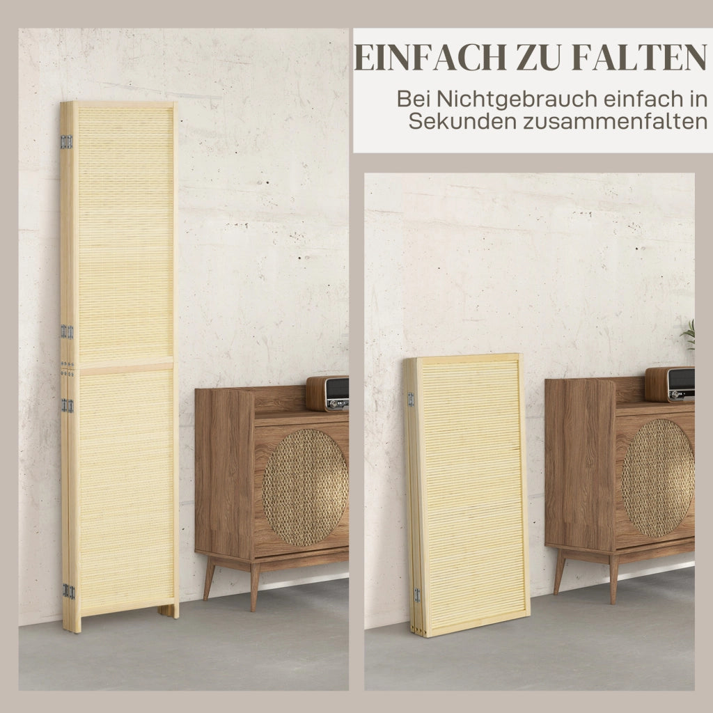 Paravento 4 pannelli ¨C zephmum ¨C Bamb¨´ 180x180 cm