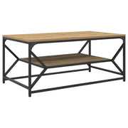 Tavolino da salotto | Tavolino da caff¨¨ | Tavolino da Soggiorno Rovere artigianale 90 x 50 x 40 cm