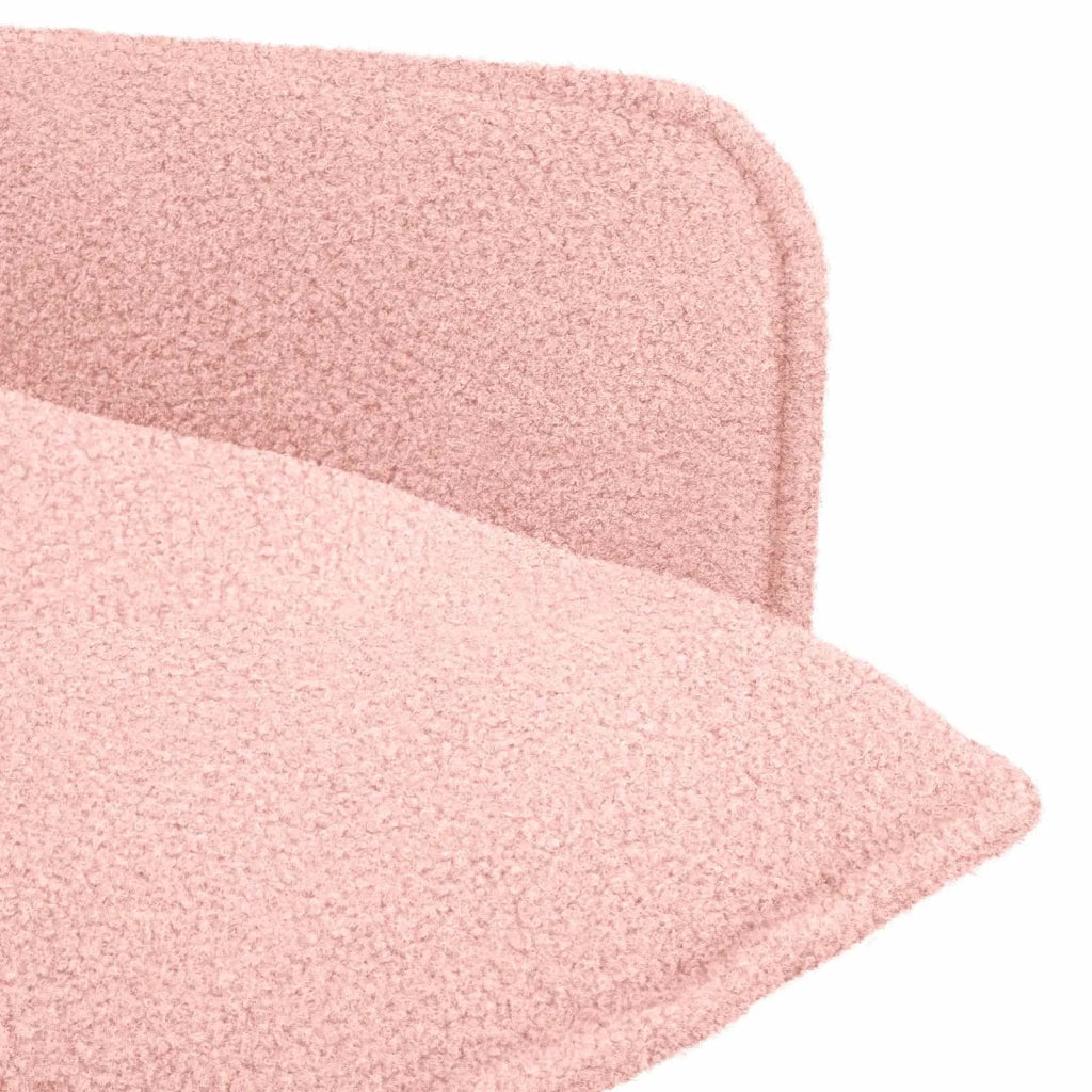Poltrona Rosa Bouclé 42047694
