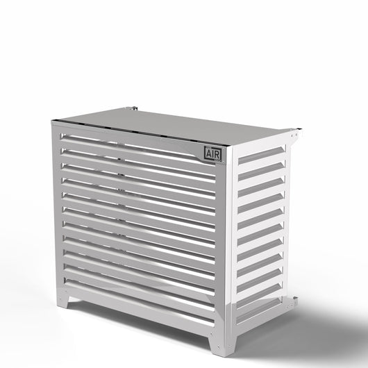 Cover Pompa di Calore 115x67x95 cm installazione a terra vicino la parete Big Blade XL Bianco