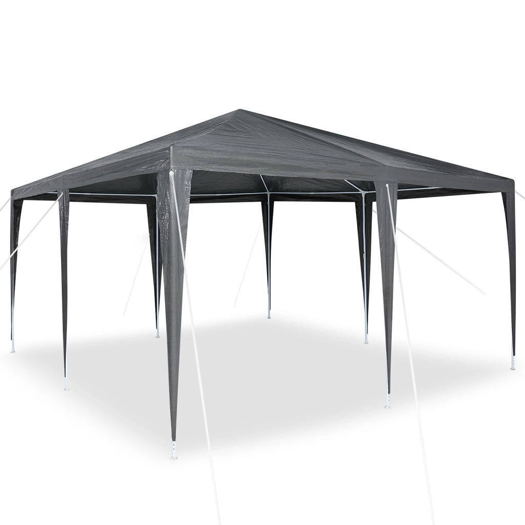 Tenda da festa antracite 4x4 m PE