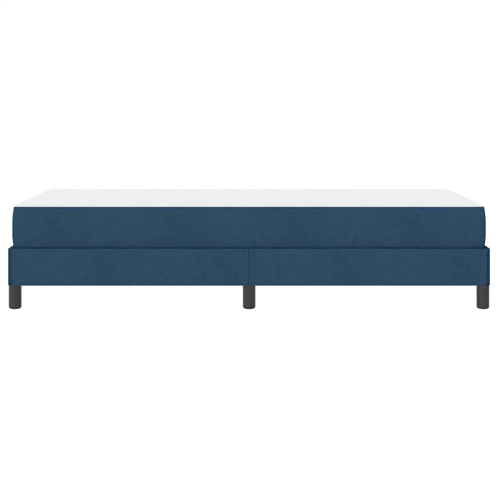 Letto a molle con materasso Blu 90 x 200 cm Tessuto 3398464