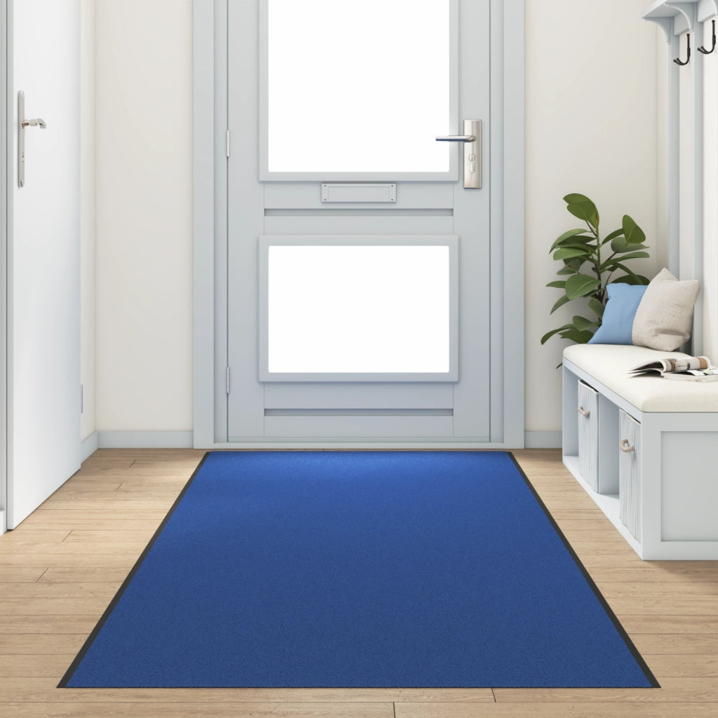 Tappetino Lavabile Blu 120x350 cm
