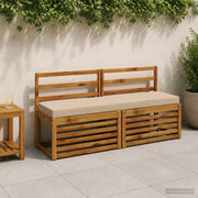 Cuscino per panchina SOEST 100% Poliestere Sabbia 949784