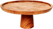 Piatto per dolci in radice di teak - Tavola da dessert - Tavolo da pranzo - Decorazione multiforme - 28 cm x 28 cm x 13 cm