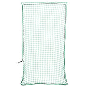 Rete per rimorchio telo di fissaggio per il carico portapacchi con corda elastica 7 x 3,5 m PP verde 02_0042238