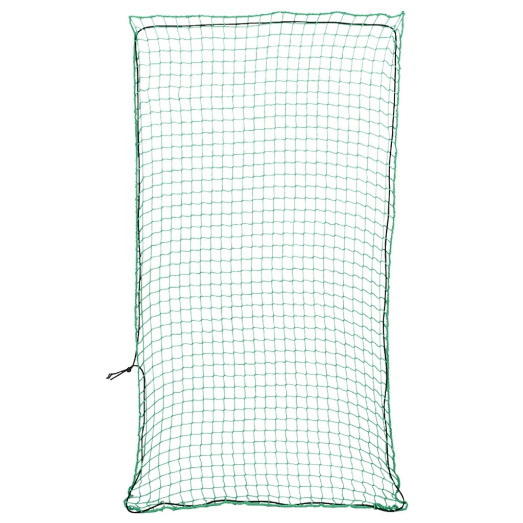 Rete per rimorchio telo di fissaggio per il carico portapacchi con corda elastica 7 x 3,5 m PP verde 02_0042238