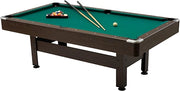 Garlando, Tavolo da biliardo ?Virginia?, 2,13 m(225 X 125 X 79 ? 81 cm, colore: marrone/grigio)