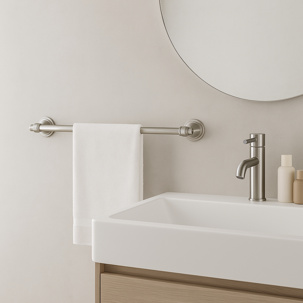 Portasciugamano Da Bagno 16101 Aristo Brush Nickle