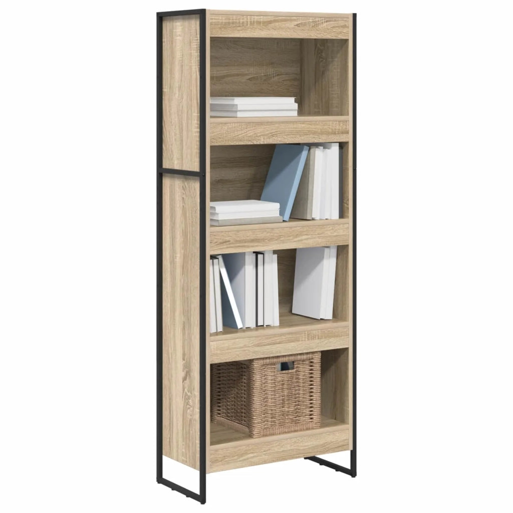 Armadio per Libri Sonoma 60 x 30 x 155 cm Legno multistrato