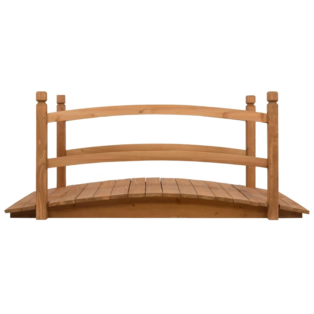 Ponte da Giardino 140x60x60 cm in Legno Massello di Abete CFW3057009