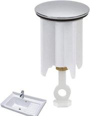 Stopper di scarico per vasca da bagno di alta qualità - Stopper universale regolabile per doccia - Stopper di scarico per vasca da bagno con altezza regolabile 40 mm