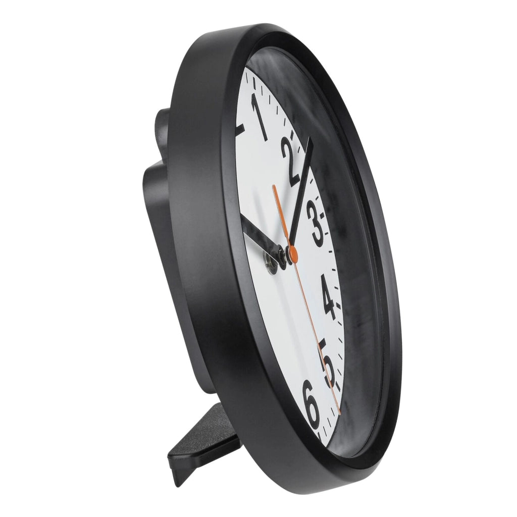 TFA-Dostmann 60.3538.01 orologio da parete e da tavolo Rotondo Nero, Bianco
