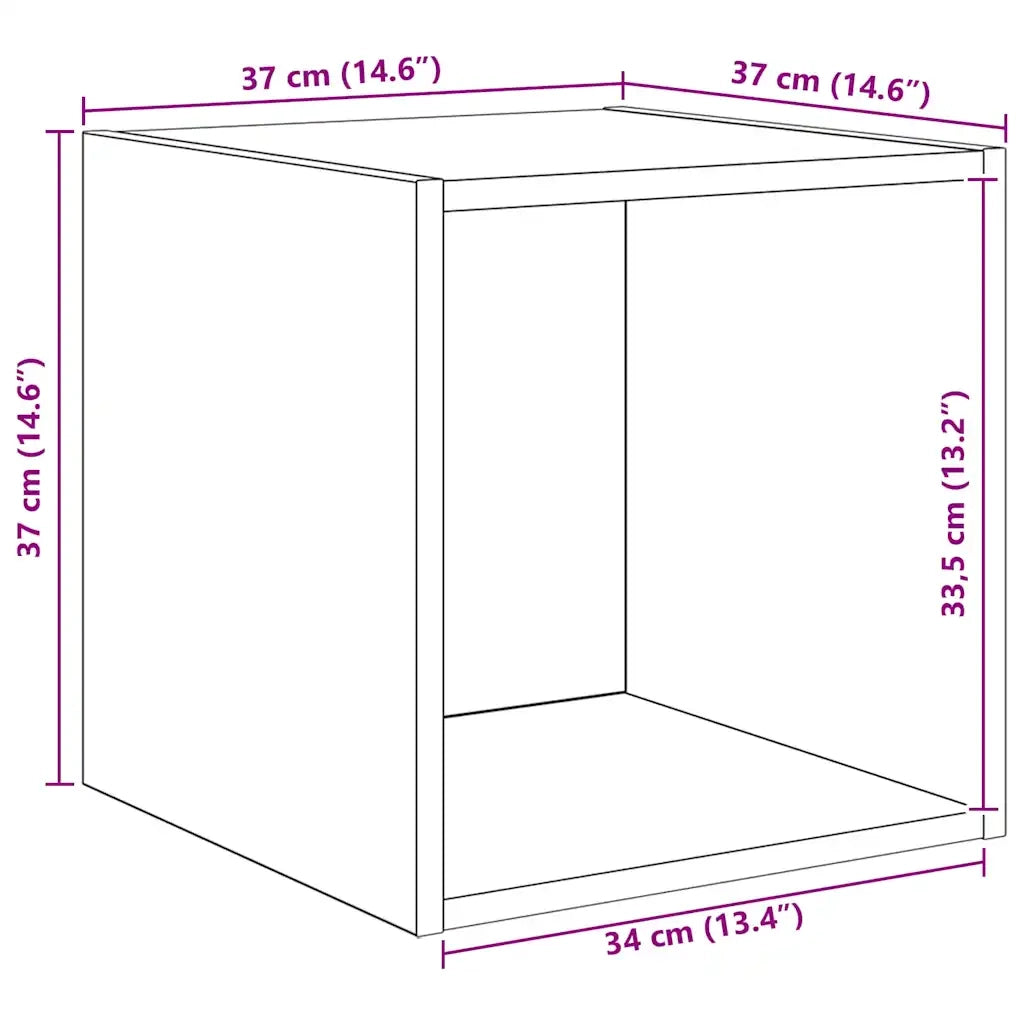 Set mobile TV 4 pcs Rovere artigianale Legno multistrato 3393290