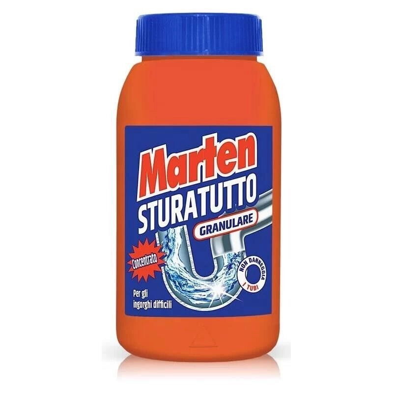 STURATUTTO GRANULARE 1 KG CONCENTRATO PER INGORGHI DIFFICILI NON DANNEGGIA I TUBI