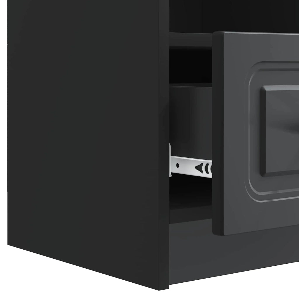 Mobile TV Nero 102 x 34,5 x 47 cm Legno ingegnerizzato 895826