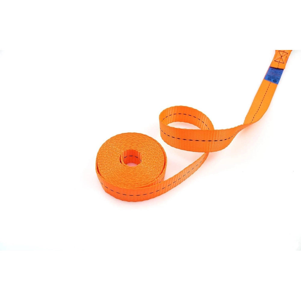 Trade Shop - Cinghia Di Ancoraggio Serraggio A Cricchetto Con Tenditore Senza Ganci 25mmx5mt -