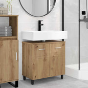Mobiletto da bagno Rovere Artigianale 60 x 35 x 60 cm