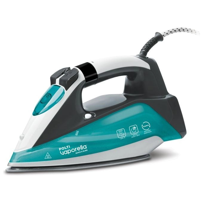 Polti Vaporella Quick & Slide QS220 Ferro a vapore Alluminio 2400 W Verde, Bianco