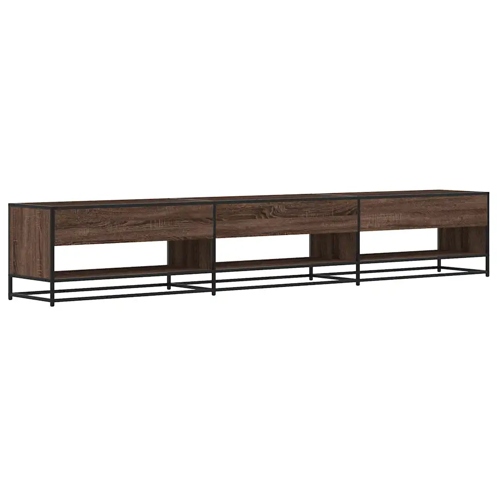 Mobile TV Rovere Marrone 270x40x46 cm in Truciolato 3300814