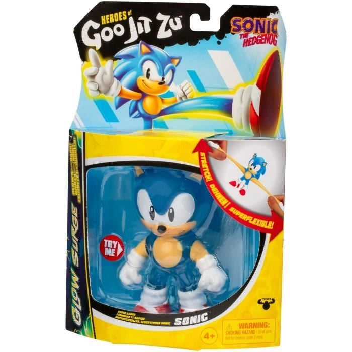 Sonic Glow Surge 13cm - HERoeS OF GOO JIT ZU - SONIC - Figura luminosa ed estensibile