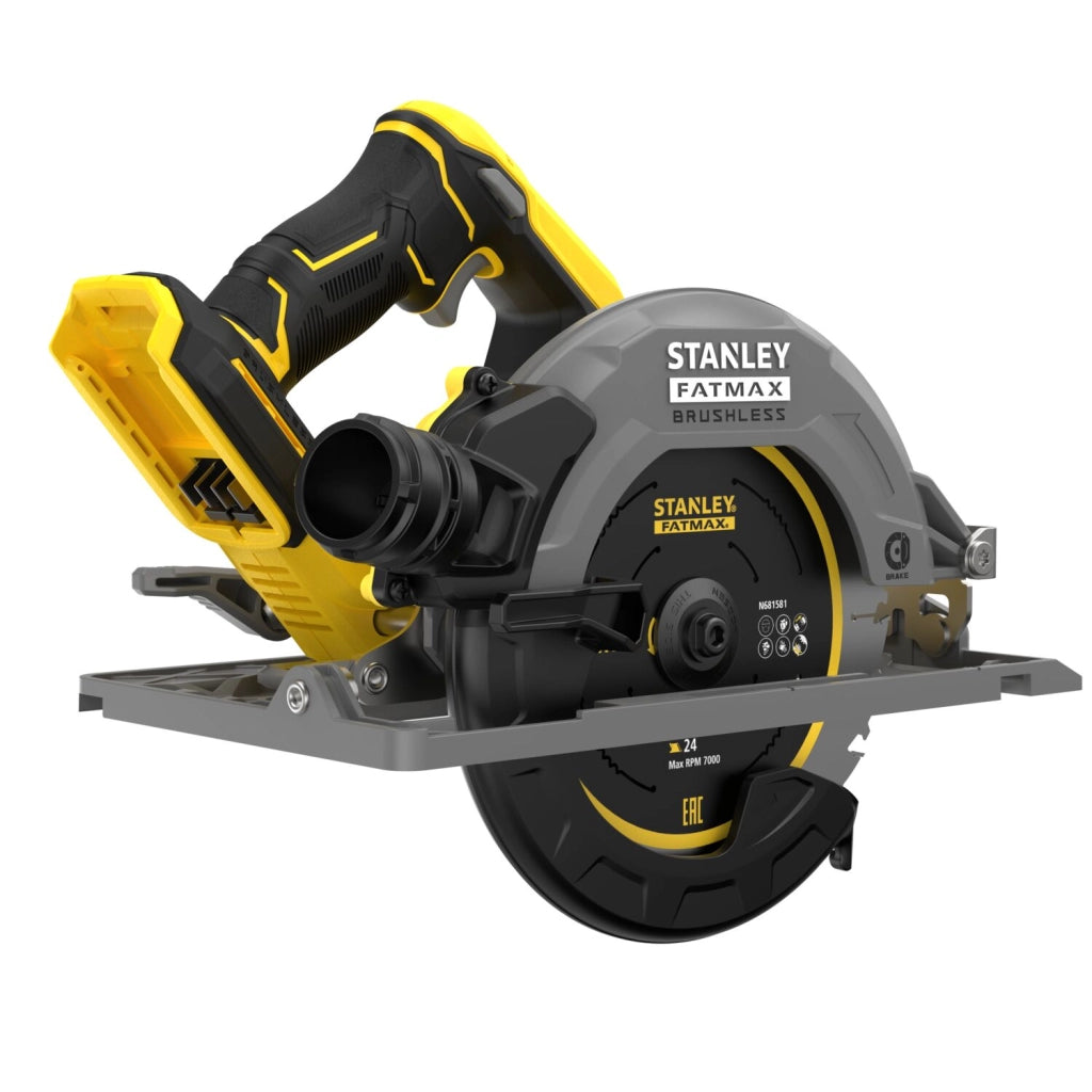 Sega circolare Stanley FATMAX SFMCS551B-XJ 18V Brushless Ø190 mm – profondità 65 mm, solo corpo macchina