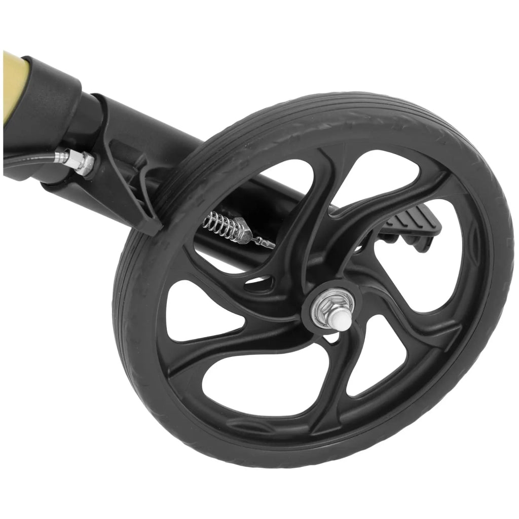 Deambulatore a 4 ruote giallo champagne 136 kg alluminio PVC champagne 14_0008850