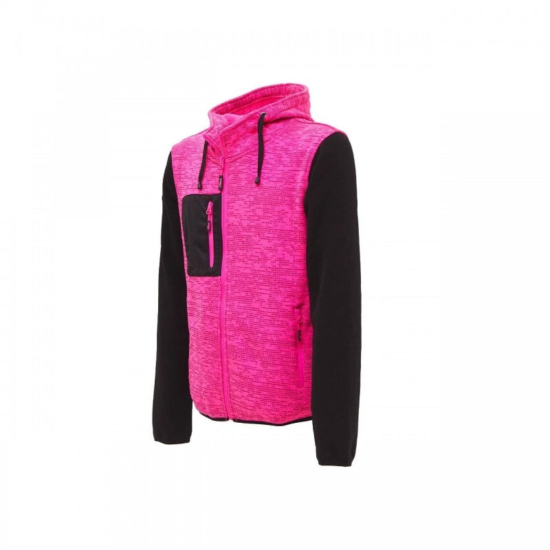 Felpa Black Fucsia L Rainbow Upower