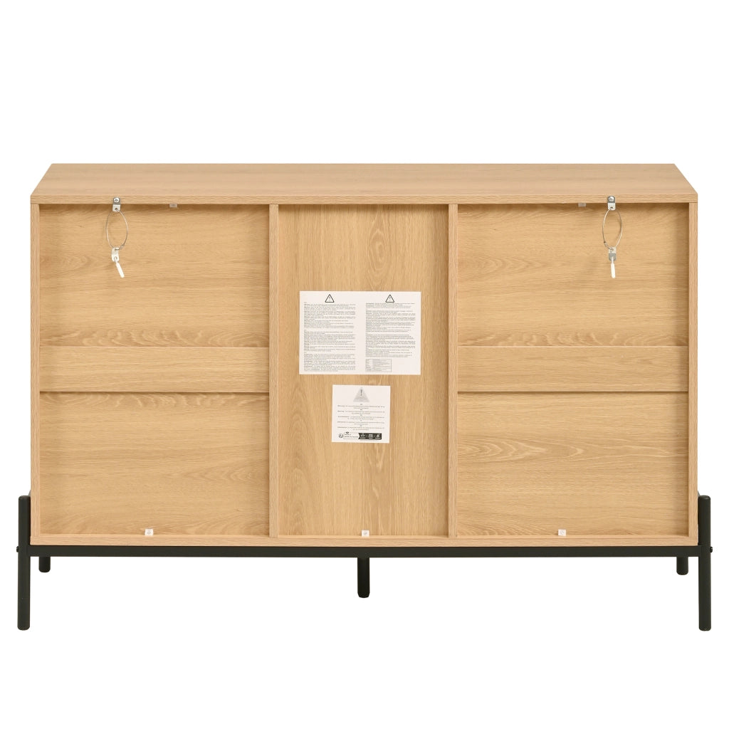 Credenza Moderna con Ante e Cassetto ¨C Xylo ¨C Legno, Bianco