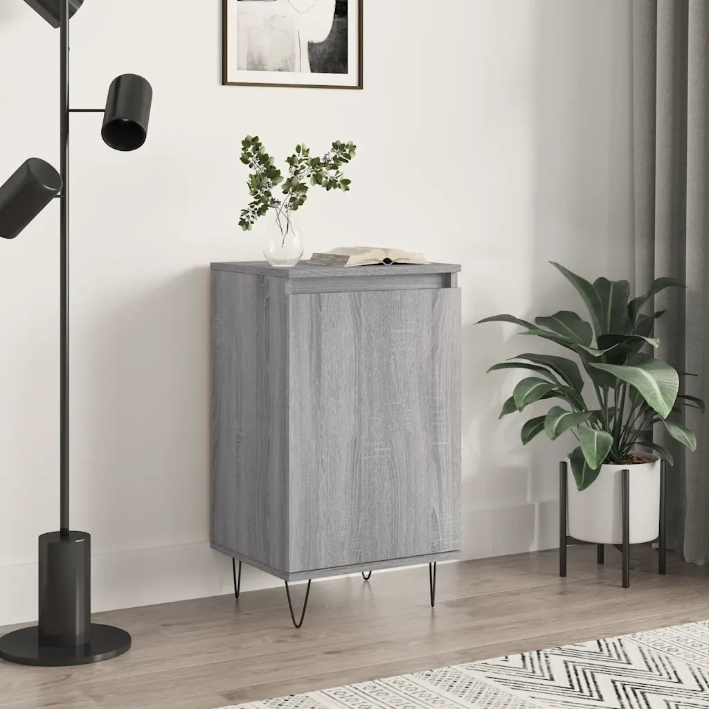 Credenza | Madia | Buffet da pranzo | Armadio da pranzo Grigio Sonoma 40x35x70 cm in Legno Multistrato