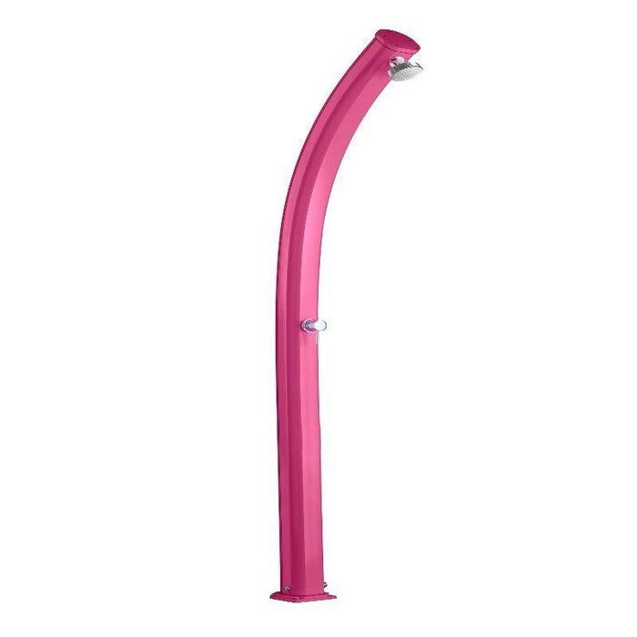 Doccia Tradizionale In Alluminio Jolly Con Miscelatore Colore Fuxia Cv-A505/4003