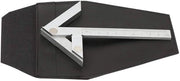 Misuratore di angolo in acciaio inossidabile con alta precisione - 100 x 70 mm
