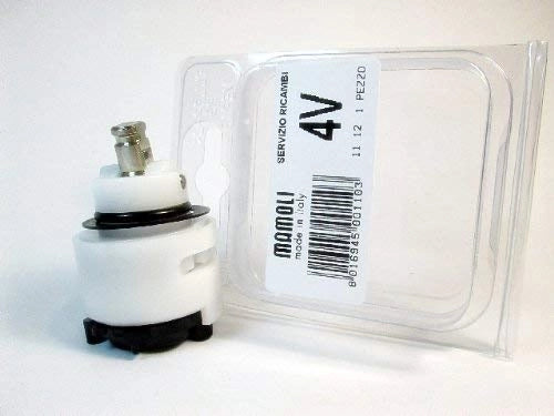 Cartuccia ricambio miscelatore rubinetto monocomando Mamoli 4V ceramica quarzovip quarzelite