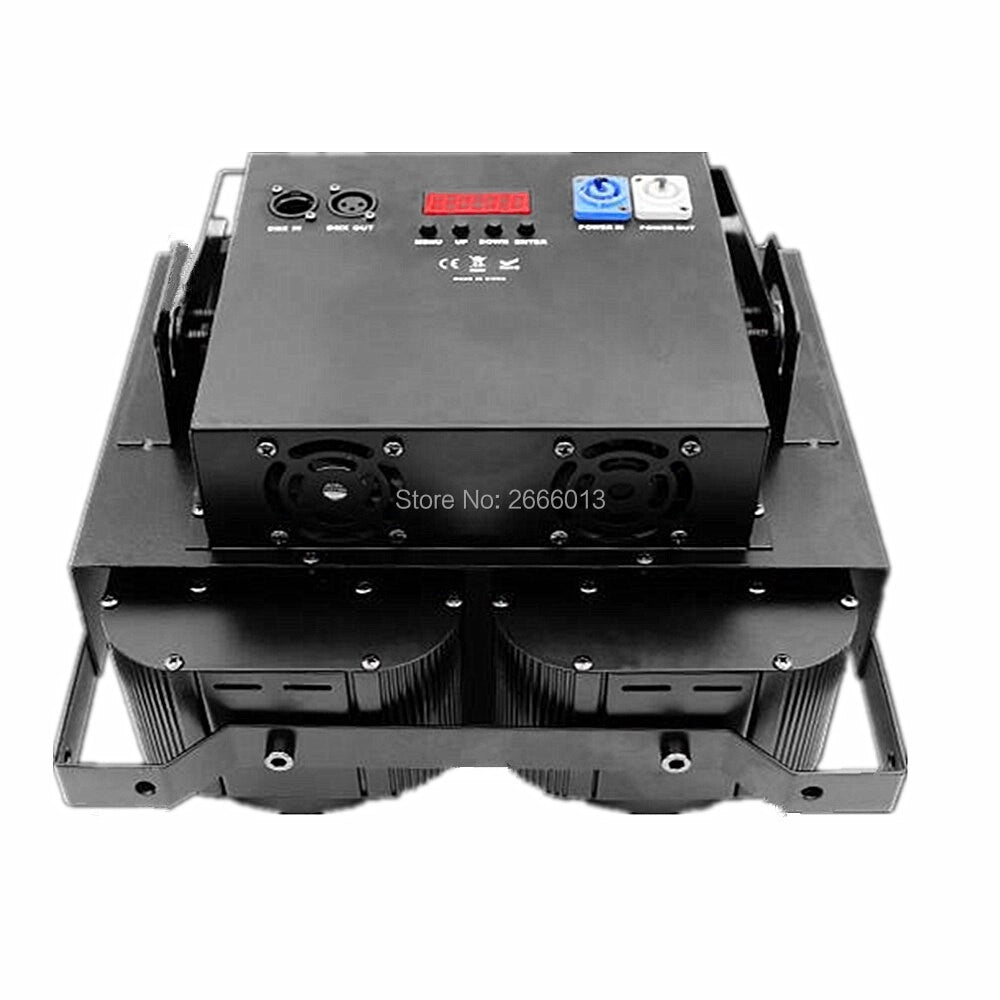 Trade Shop - Accecatore Led 4 X 50 W Bianco Caldo + Naturale Blinder Dmx Color Change Strobo -