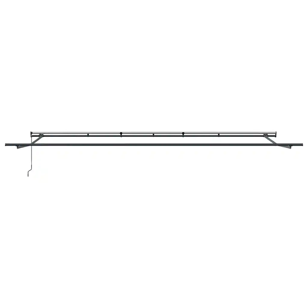 Tenda da Sole Retrattile Manuale Bordò 600x300 cm 3310199