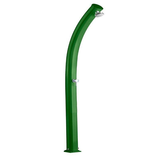 Doccia Tradizionale In Alluminio Jolly Con Miscelatore Colore Verde Scuro Cv-A505/6016