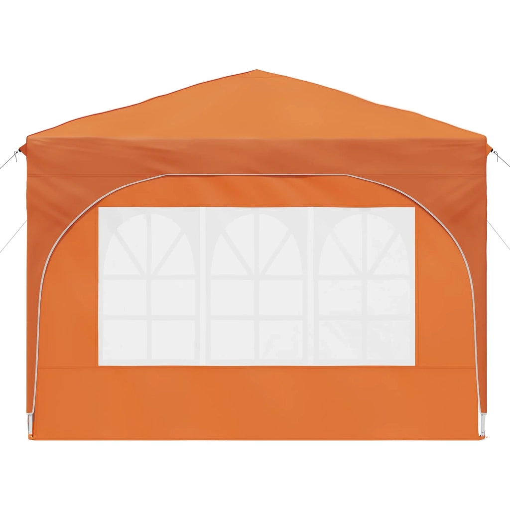 Tenda per feste a pop-up 290 x 290 x 245 cm Arancione