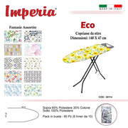 1 Pezzo Copriasse da Stiro Mollettone 140 x 47 cm Vari Decori