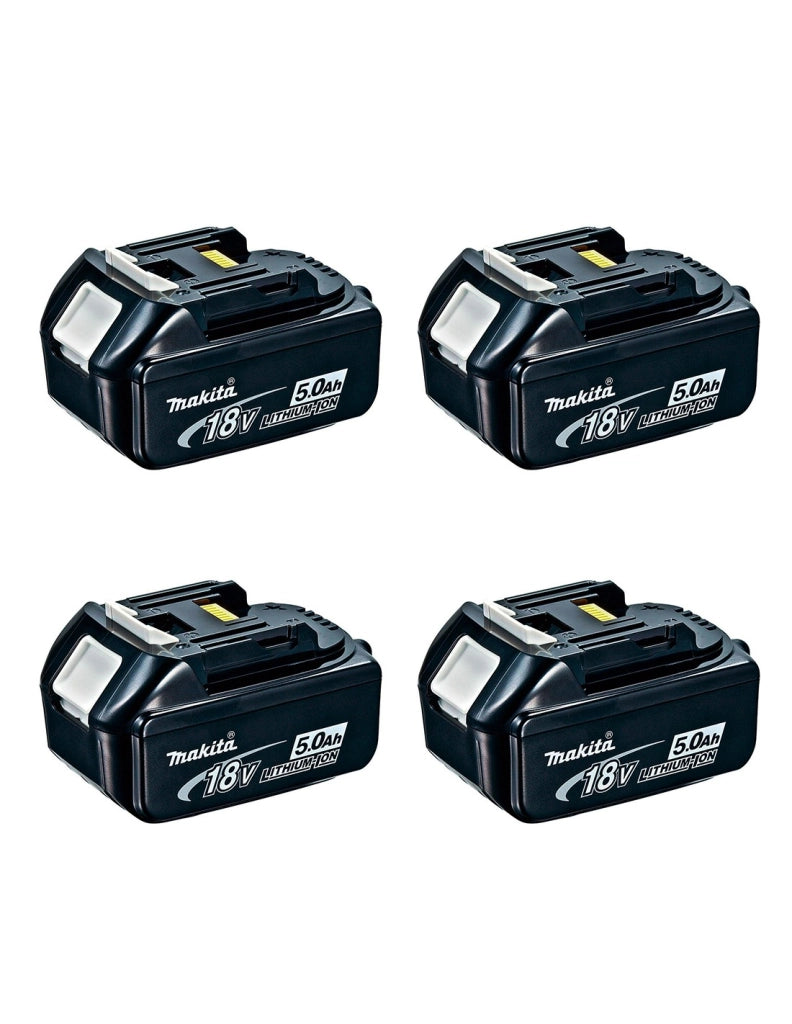 Pack da 4 baterías MAKITA BL1850 (18V - 5,0 Ah)