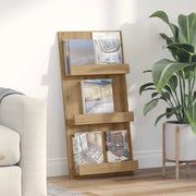 Scaffale per riviste Rovere artigianale 51 x 11 x 102 cm 899510