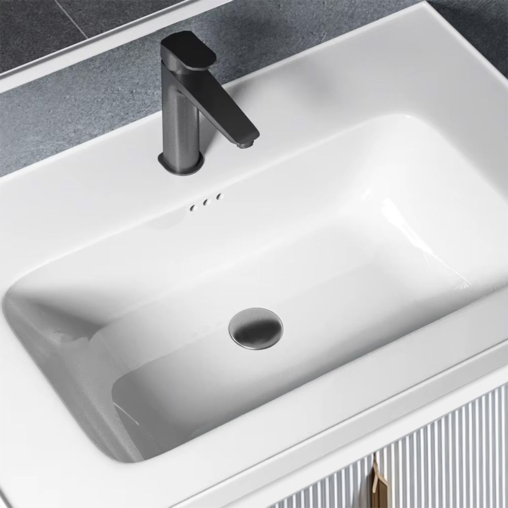 Set Di Mobili Da Bagno Con Lavabo Astor 60cm White