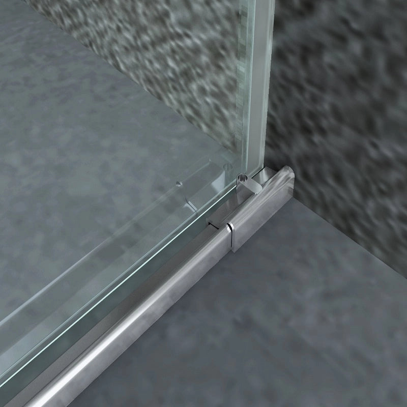 Porta doccia scorrevole soft close cristallo 8mm Trasparente Venezia 100 cm