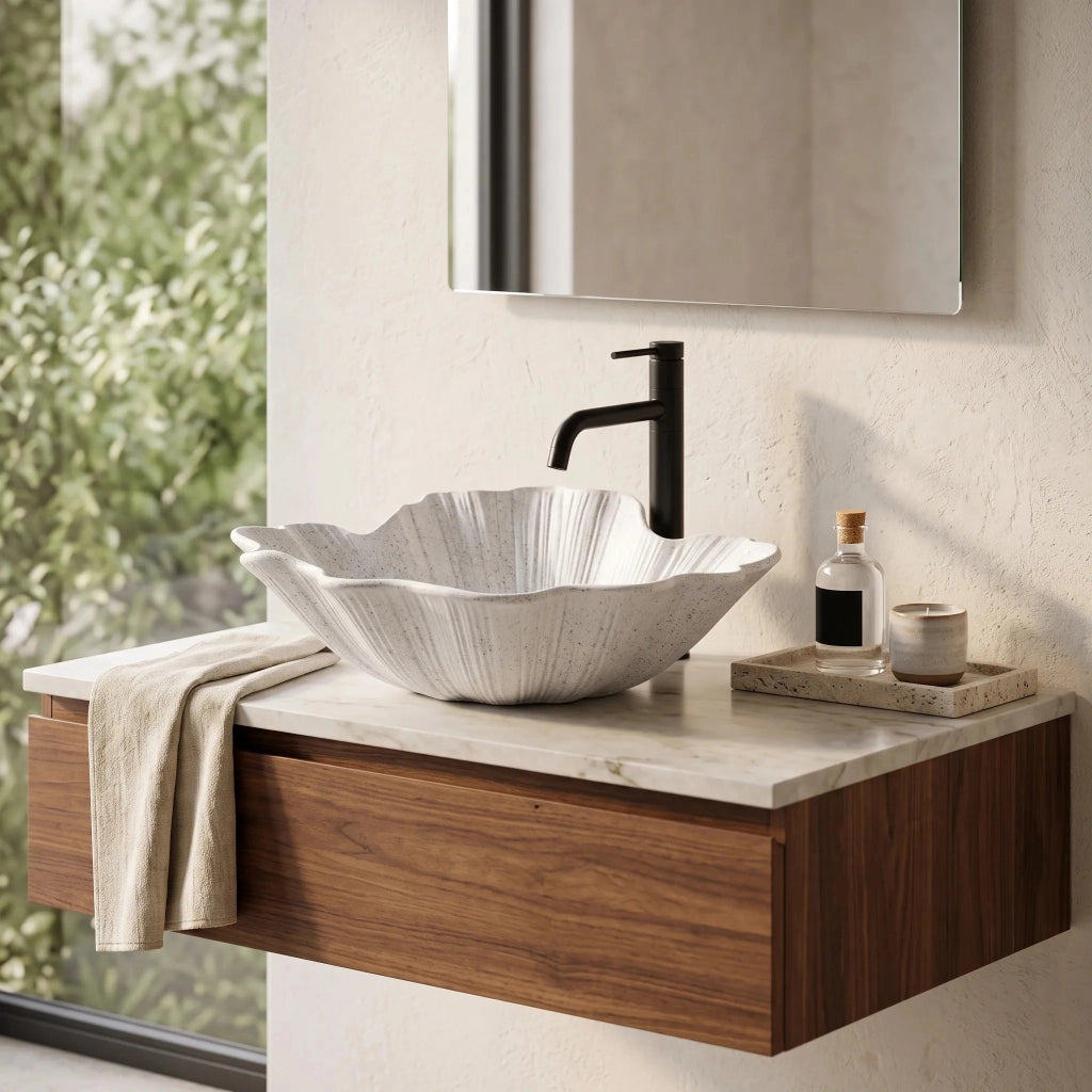 Lavabo Da Appoggio Rea Flower