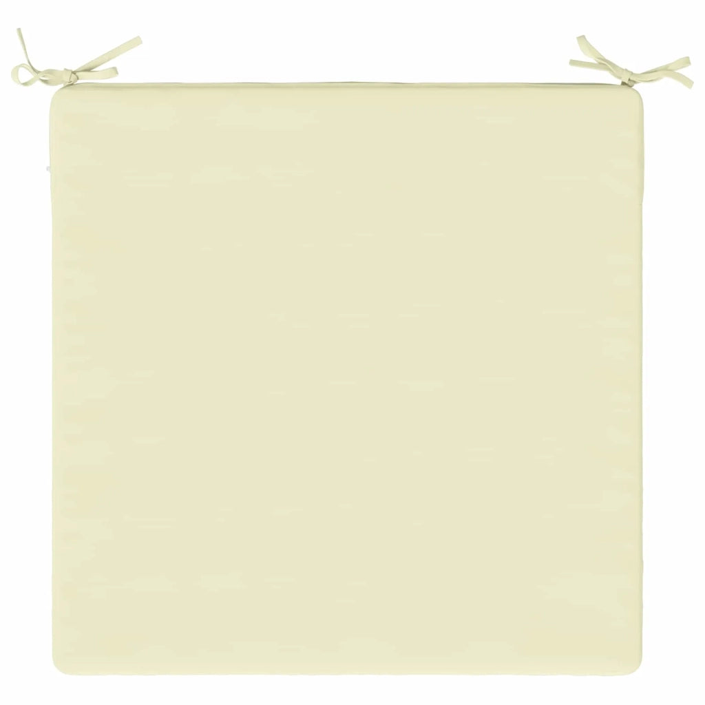 Cuscino per Sedia in Unico Pezzo SOEST 100% Poliestere Crema 944967