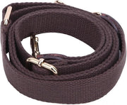 Set di cinture e bracciale in pelle con finitura delicata in marrone | Progettazione pratica per borse a mano