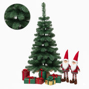 Minipino alberello di natale in pvc per spazi piccoli h 90 cm