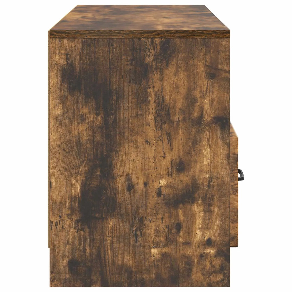 Mobile TV Rovere Fumo 102 x 34,5 x 47 cm Legno ingegnerizzato