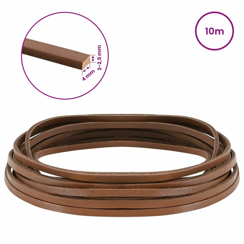 Cinturino in pelle Marrone 1000 x 0,4 cm Pelle 42034204