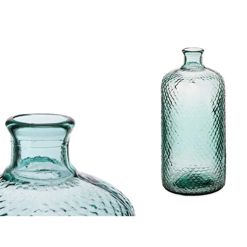 Bottiglia decorativa in vetro 8L cm 19x19x42h
